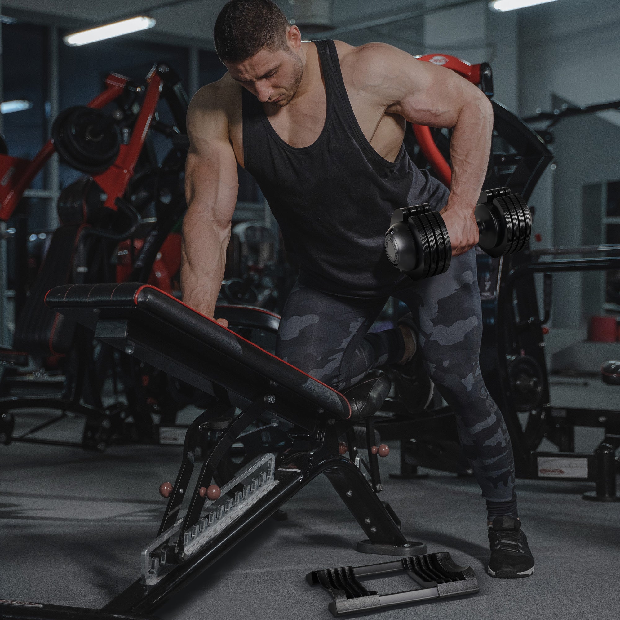 Adjustable Steel Dumbbell